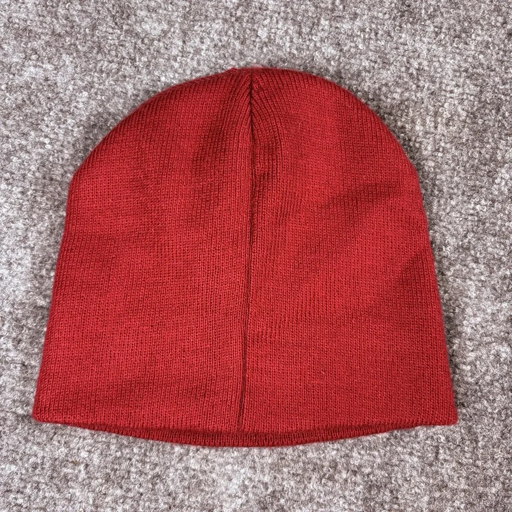 Harry‎ Potter Official Knit Beanie Hat Lightning Bolt Glasses Red Geeky Novelty